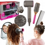 kappersset voor kinderen CASDON Dyson Supersonic met föhn en accessoires
