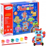 Creatieve Set Magneten Robots met Gips en Verf