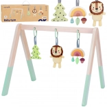 Tooky Toy babygym standaard met 3 hangers voor baby’s
