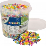 Strijkkralen in emmer – lentekleuren 5000 stuks