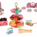 Kinder theetinnen set in koffertje