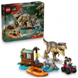 T-rex en de rivierontsnapping – LEGO Jurassic World bouwset voor kinderen vanaf 5 jaar