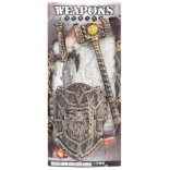 Ridder set met zwaard, schild en knots voor kinderen