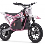 Kinder elektrische motor TRAIL KING roze