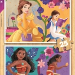 Educa houten puzzel Disney prinsessen 25 stukjes