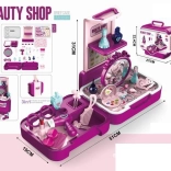 Cosmetische koffer met kaptafel voor meisjes