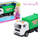 Vuilniswagen met effecten en liedjes van Míša Růžičková, 17 cm