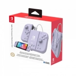 hori switch split pad pro met opzetstuk lavender