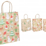 Cadeautas M Kerst 21 × 27 × 11 cm