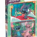 CLEMENTONI Puzzel Stitch 2x20 stukjes