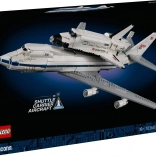 LEGO Icons NASA Shuttle Carrier – Boeing 747 met de Space Shuttle Enterprise