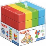 Geomag Magicube kleurrijke magnetische blokken 64 stuks
