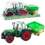 Tractor met aanhang-zaaimachine 34 cm