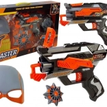 Set foamen blaster met masker en pijltjes