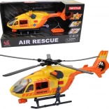 Reddingshelikopter met licht en geluid, functionele lier en rotor
