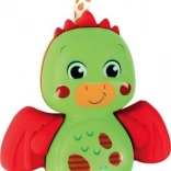 Interactieve rammelaar draakje