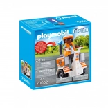 Playmobil City Life hulpverlener op segway met accessoires