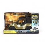 Militair verkenningsvoertuig voor kinderen