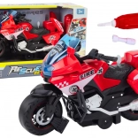 DIY Reddingslicht voor fiets klinkt rood