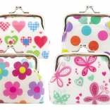 Meisjesportemonnee met patronen