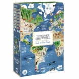 Londji grote puzzel Ontdek de wereld