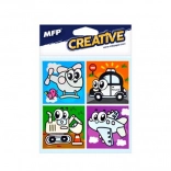 Badkamerfolies om met water te schilderen