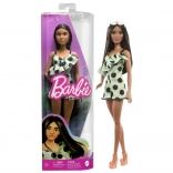 Barbie Fashionistas pop in mintgroene jumpsuit met stippen