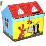 Spaarpot Mol huisje met slot