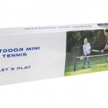 Mini-tenisset met net, ballen en rackets