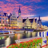 Puzzel Gent bij schemering 1000 stukjes