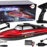 RC-motorboot 2,4 GHz rood 20–25 km/u