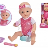 Panenka Pasgeboren Baby Hongerig 38 cm