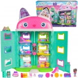Grote kattenpoppenhuis met lift en pop Gabi – GABBY’S DOLLHOUSE The Movie, licht en geluid