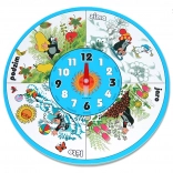 Houten wandklok MOL 20 cm