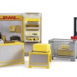 Bruder BWORLD Pakketdienst DHL met accessoires