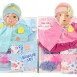 Kleertjes voor pop van 40 cm met luier en speen