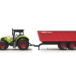 Tractor met aanhanger en effecten