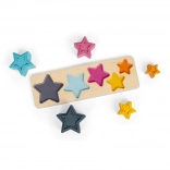 Bigjigs Toys insteekpuzzel sterren voor in het water