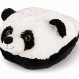 Verwarmende pluchen panda‑pantoffel