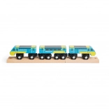 Bigjigs Rail houten trein Intercity 125