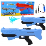 Elektrische blauwe waterpistool met bereik van 10 m