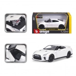 Metalen automodel 1:24 Nissan GT‑R – Wit