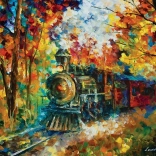 ART PUZZLE Puzzel Herfsttrein 500 stukjes