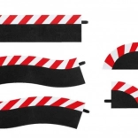 buitenste bermen voor pitlane voor carrera evolution/digital 132/124 racebanen, set van 5 stuks