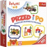 Vóór en na – educatieve puzzel BOBASKI I MIŚ