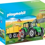 Figurenset Country: tractor met aanhanger