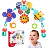 Woopie Baby boog met speelgoed voor ledikant, kinderwagen en autostoeltje