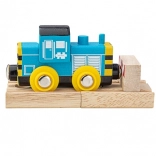 Bigjigs Rail houten diesellocs rangeerloc klasse 7