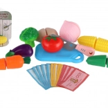 Set snijgroenten met snijplank voor kinderen