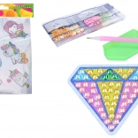 Creatieve set diamant stickers met steentjes MIX